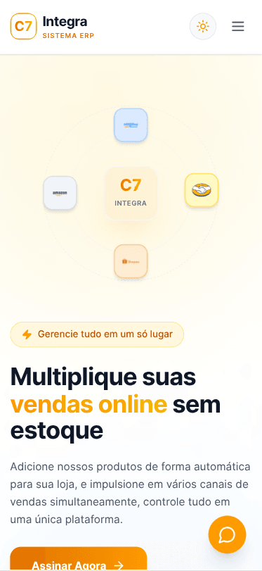 C7 Integra, versão para celular