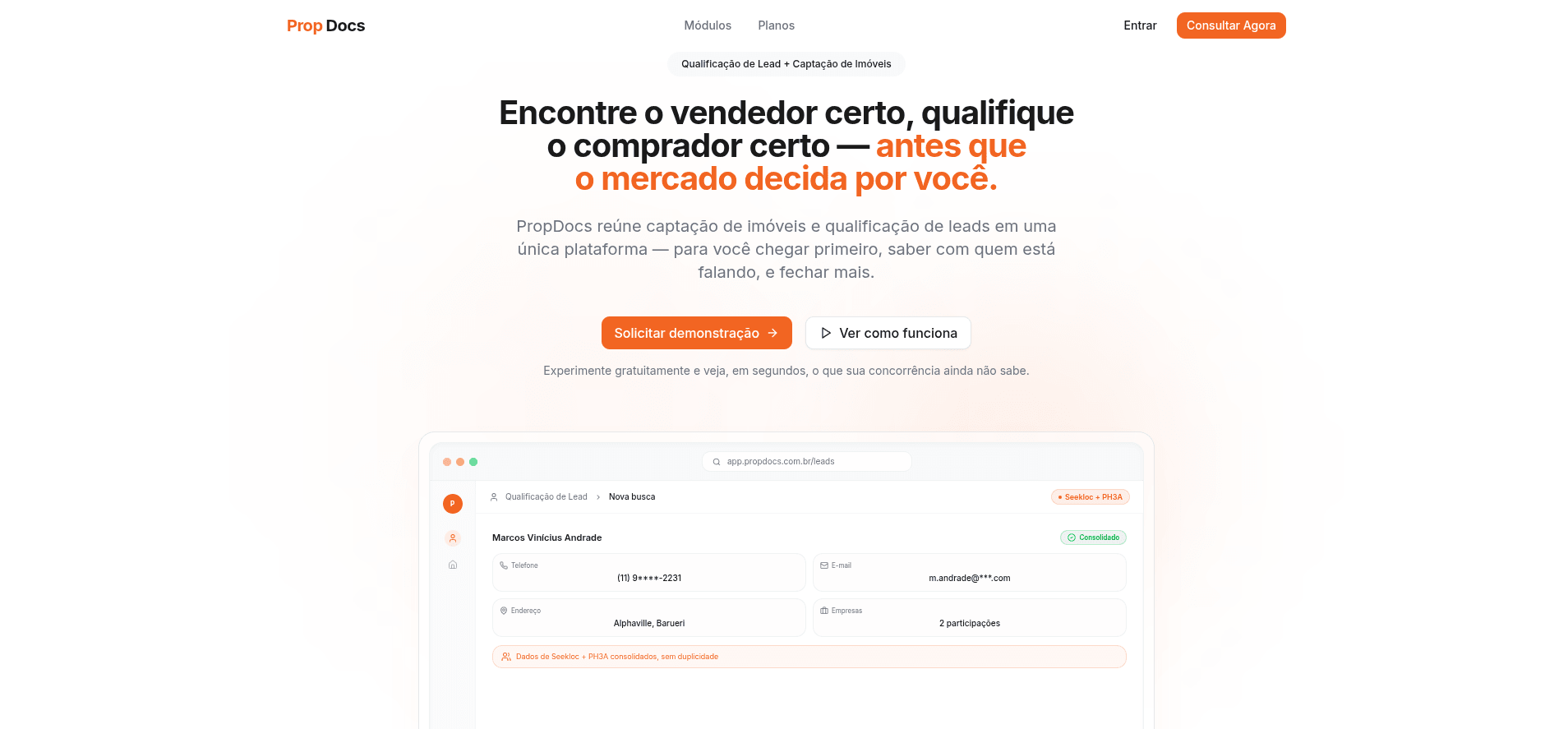 PropDocs, versão para computador