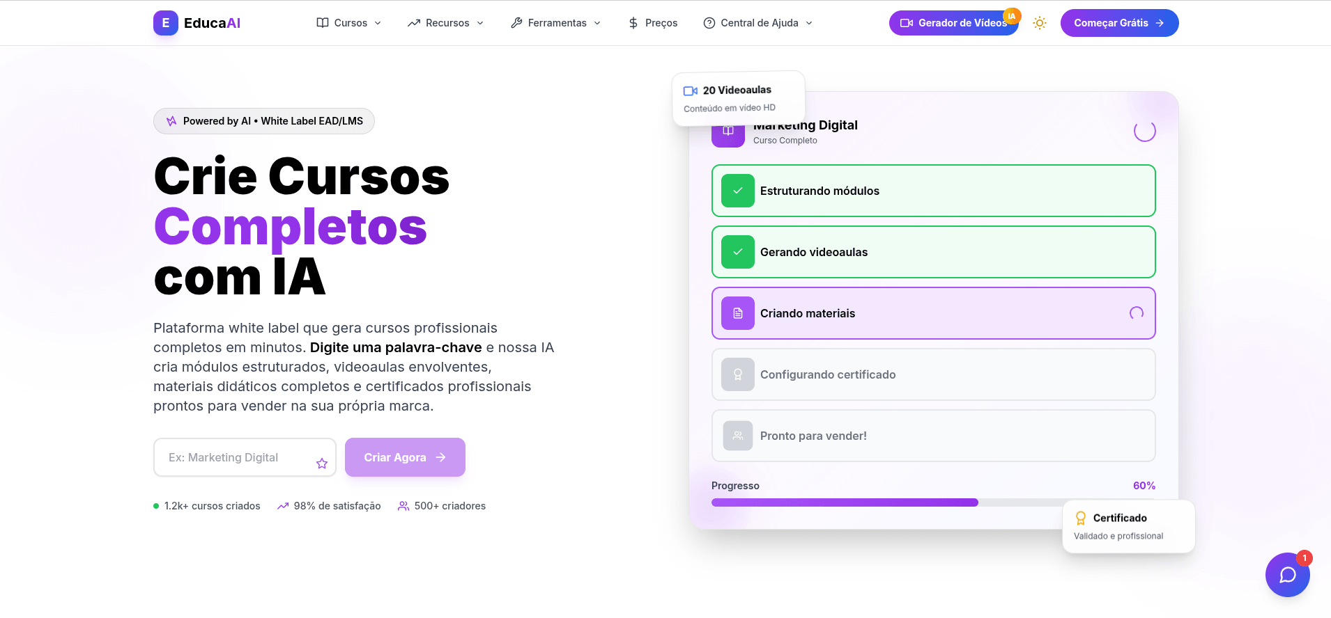 EducaAI — versão desktop