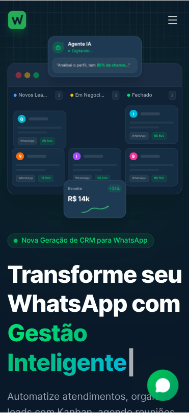 WhatSell — versão mobile